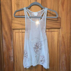 Intimately Free People Light Blue Blouse